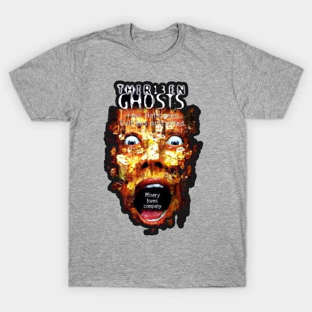 Scary Ghosts // 13 ghosts T-Shirt by TrazZinkitt